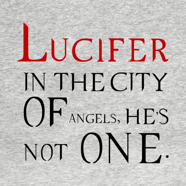 Lucifer, In the city of angels by Nisstore